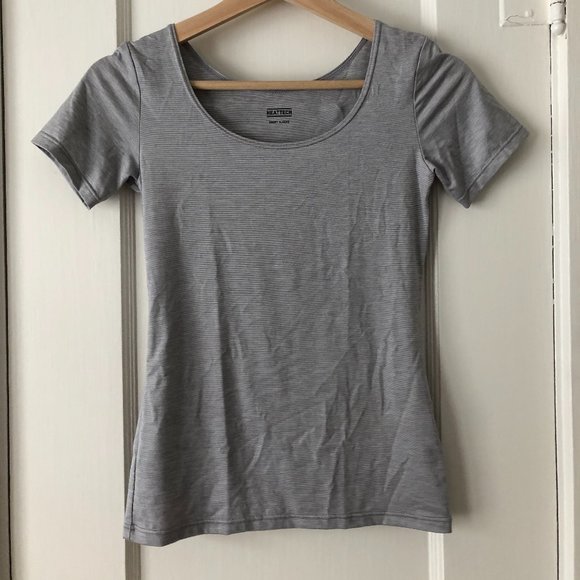 Heattech Short Sleeve Top - Picture 1 of 1